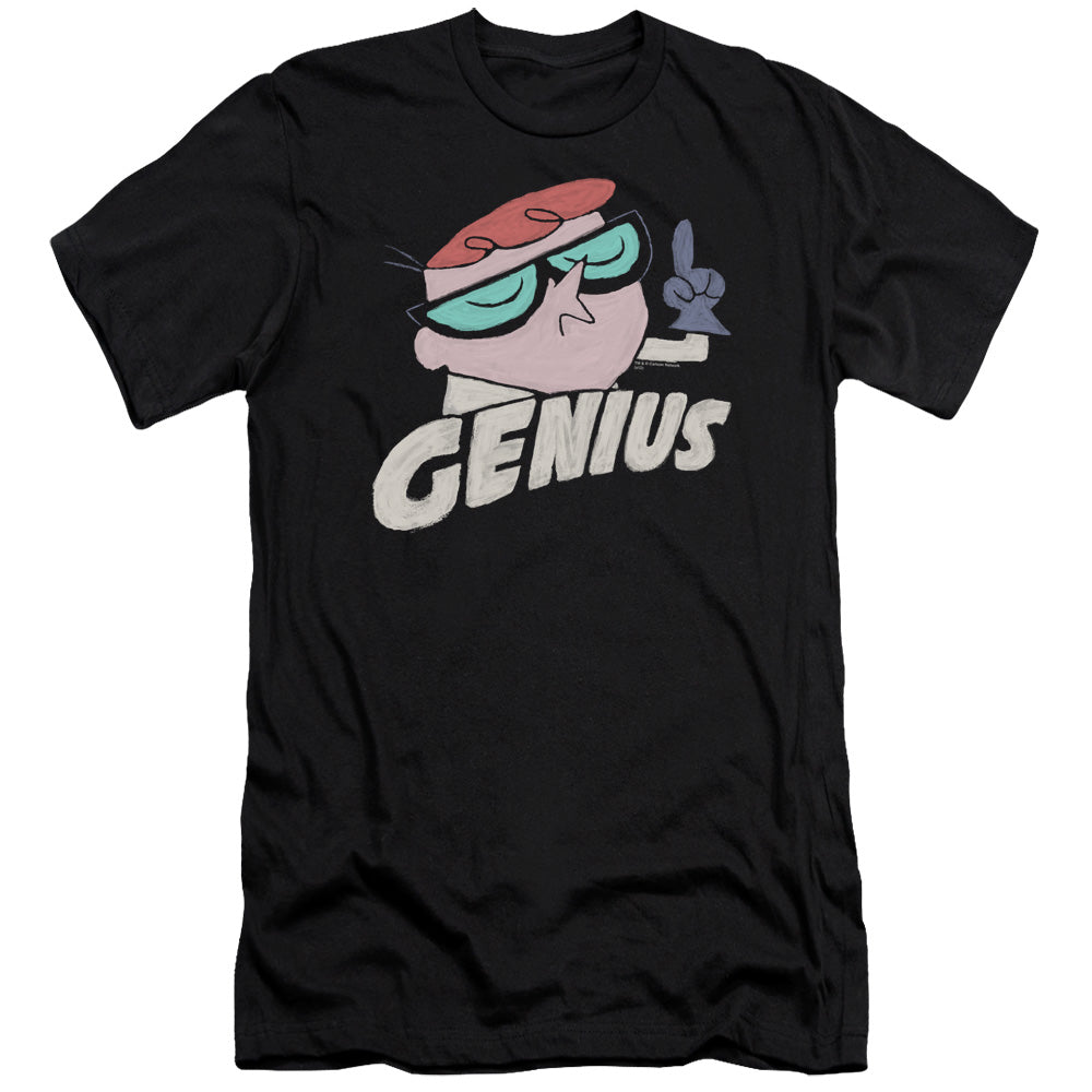 DEXTER'S LABORATORY : GENIUS PREMIUM CANVAS ADULT SLIM FIT 30\1 BLACK XL