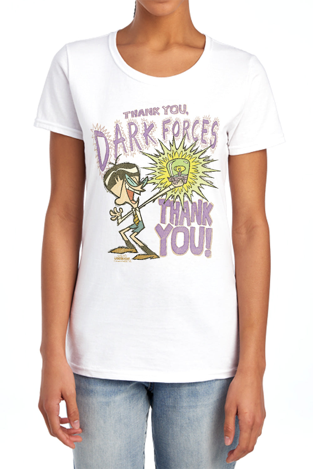 DEXTER'S LABORATORY : DARK FORCES S\S WOMENS TEE Banana 2X