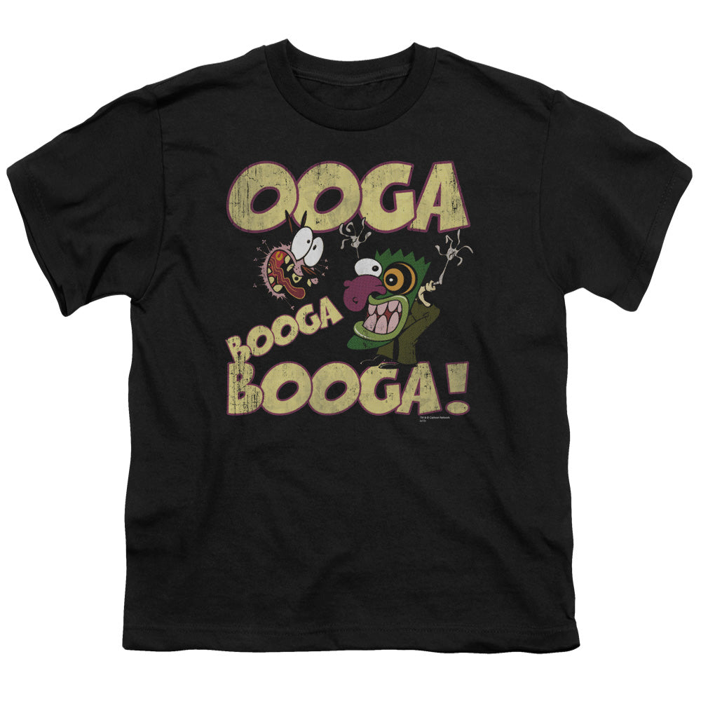 COURAGE THE COWARDLY DOG : OOGA BOOGA BOOGA S\S YOUTH 18\1 BLACK XS
