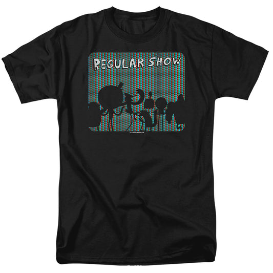 REGULAR SHOW : RGB GROUP S\S ADULT 18\1 Black 2X