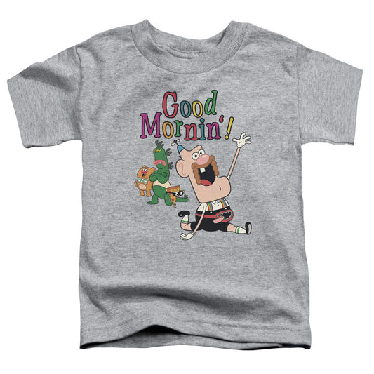 UNCLE GRANDPA : GOOD MORNIN S\S TODDLER TEE Athletic Heather SM (2T)