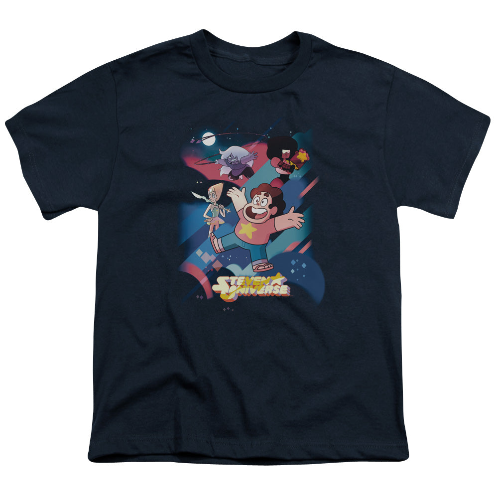 STEVEN UNIVERSE : GROUP SHOT S\S YOUTH 18\1 Navy XL