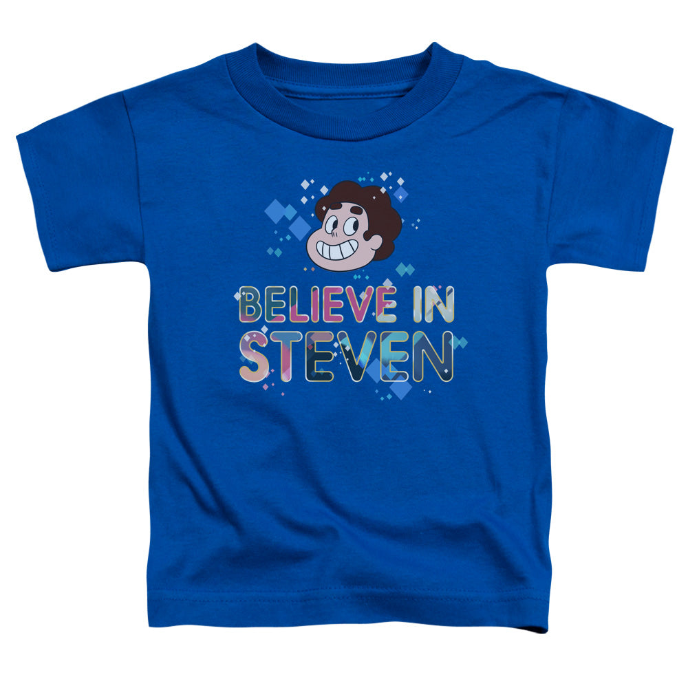 STEVEN UNIVERSE : BELIEVE TODDLER SHORT SLEEVE Royal Blue XL (5T)