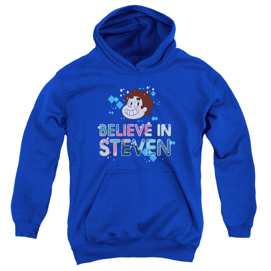 STEVEN UNIVERSE : BELIEVE YOUTH PULL OVER HOODIE Royal Blue LG