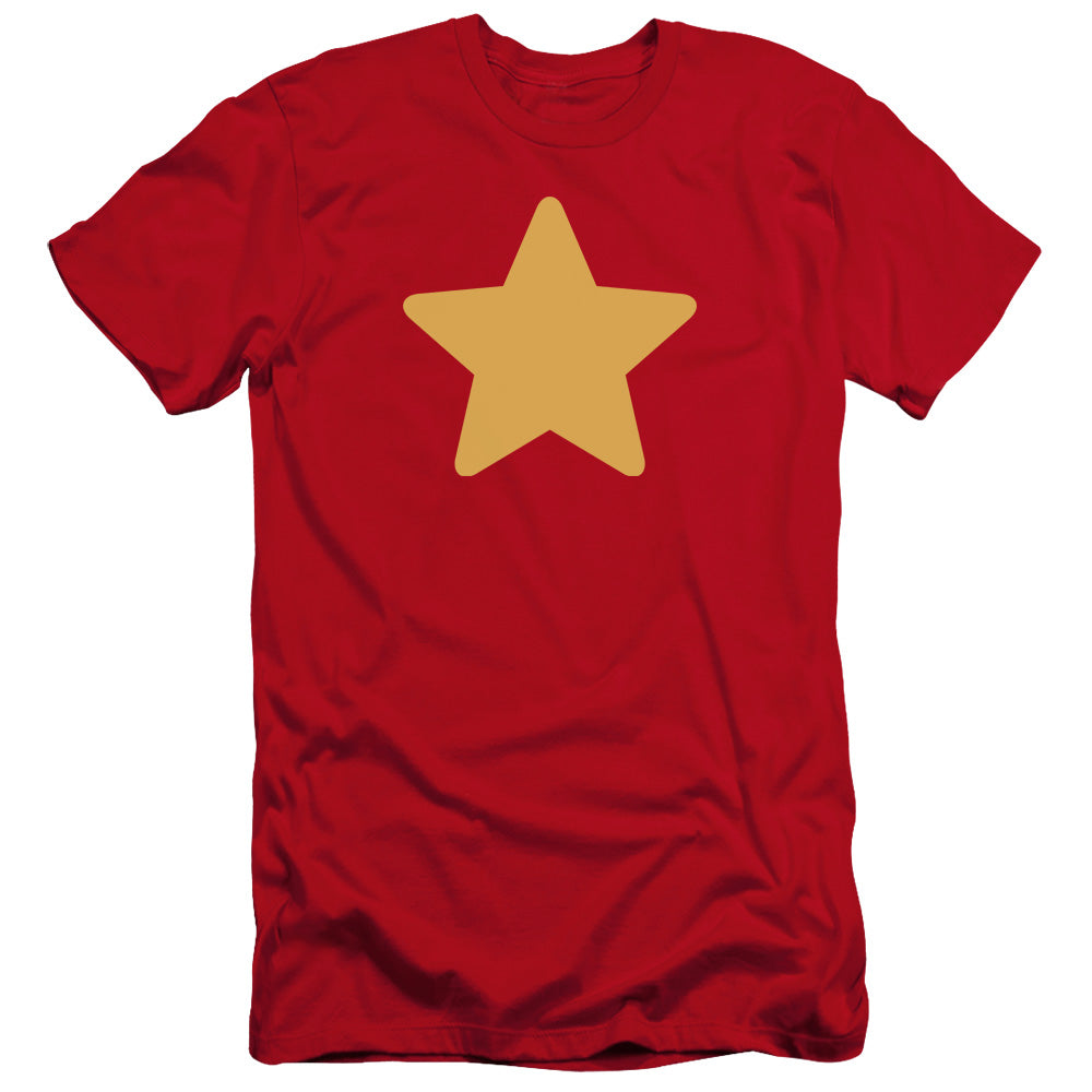 STEVEN UNIVERSE : STAR PREMIUM ADULT RINGSPUN COTTON SHORT SLEEVE Red 2X