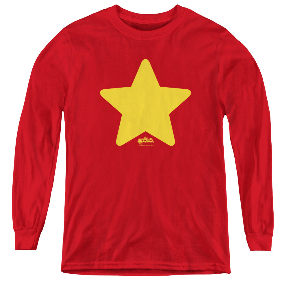 STEVEN UNIVERSE : STAR L\S YOUTH RED XL