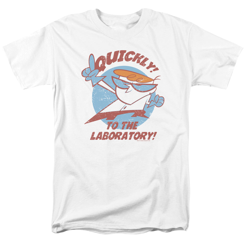 DEXTER'S LABORATORY : QUICKLY S\S ADULT 18\1 White 2X