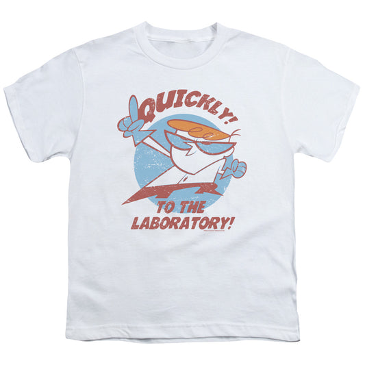 DEXTER'S LABORATORY : QUICKLY S\S YOUTH 18\1 White LG