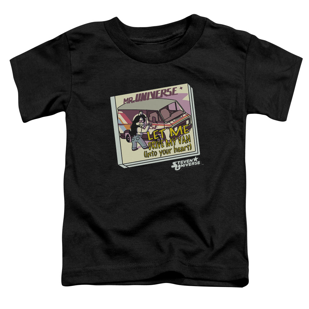 STEVEN UNIVERSE : MR. UNIVERSE S\S TODDLER TEE Black LG (4T)