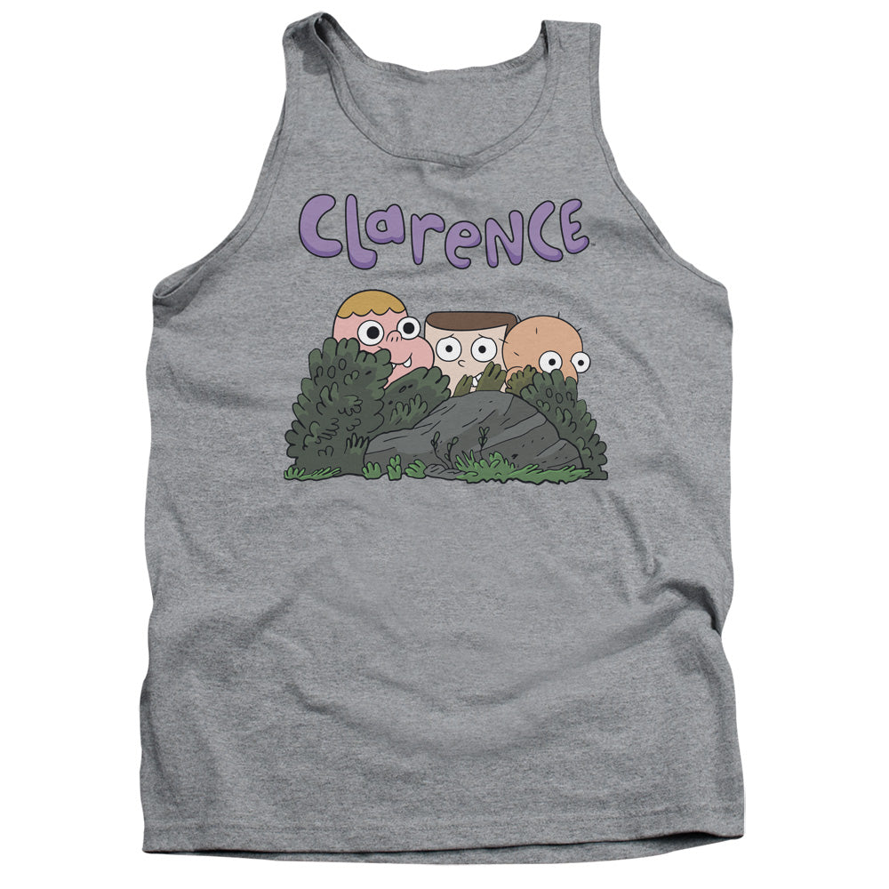 CLARENCE : GANG ADULT TANK Athletic Heather SM