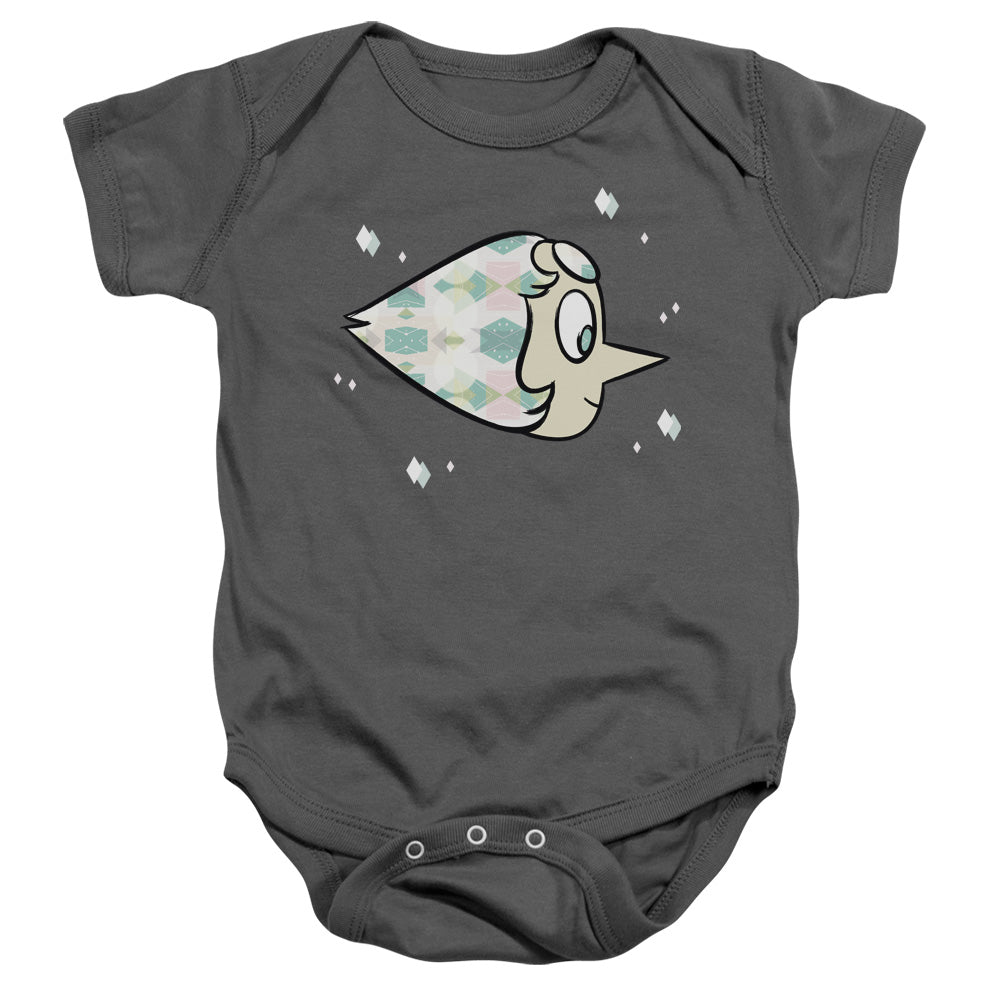 STEVEN UNIVERSE : PEARL INFANT SNAPSUIT Charcoal LG (18 Mo)