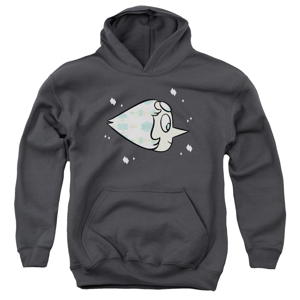 STEVEN UNIVERSE : PEARL YOUTH PULL OVER HOODIE Charcoal LG