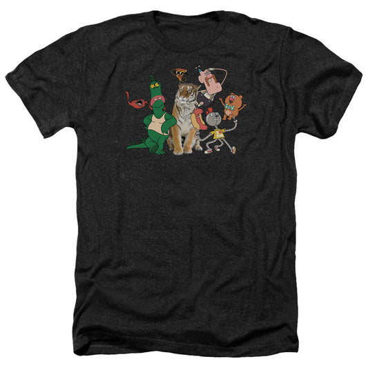 UNCLE GRANDPA : GROUP ADULT HEATHER Black XL