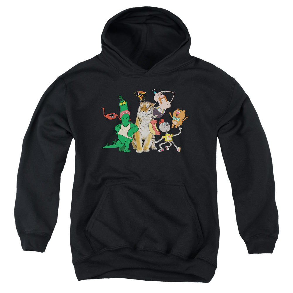 UNCLE GRANDPA : GROUP YOUTH PULL OVER HOODIE Black LG