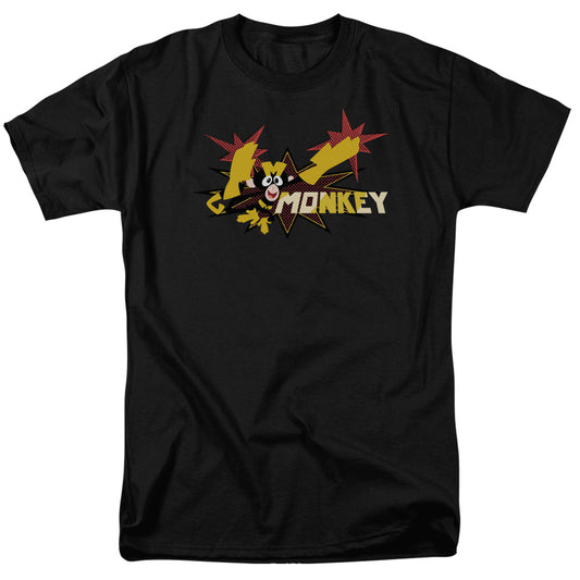 DEXTER'S LABORATORY : MONKEY S\S ADULT 18\1 Black 2X