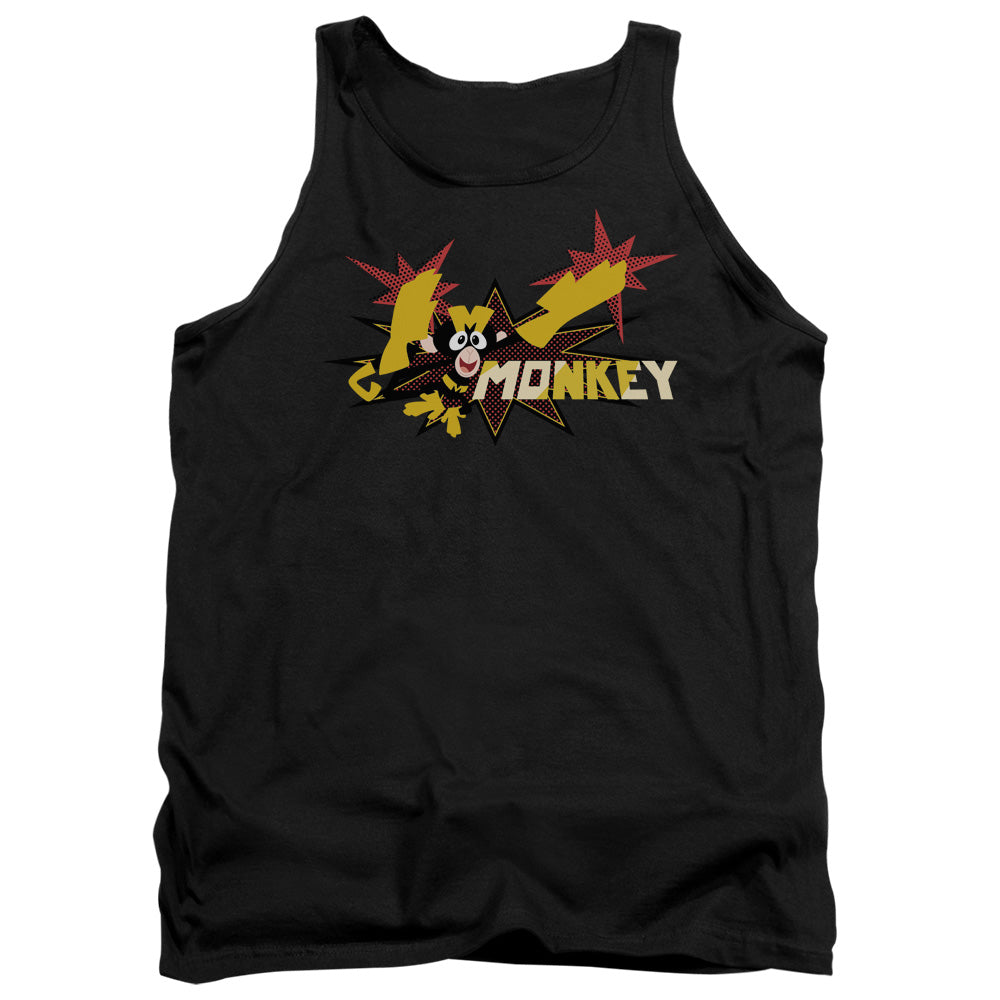 DEXTER'S LABORATORY : MONKEY ADULT TANK Black 2X