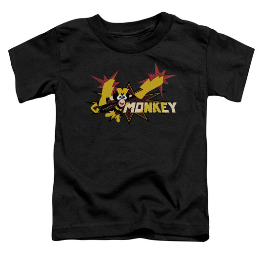 DEXTER'S LABORATORY : MONKEY S\S TODDLER TEE Black LG (4T)