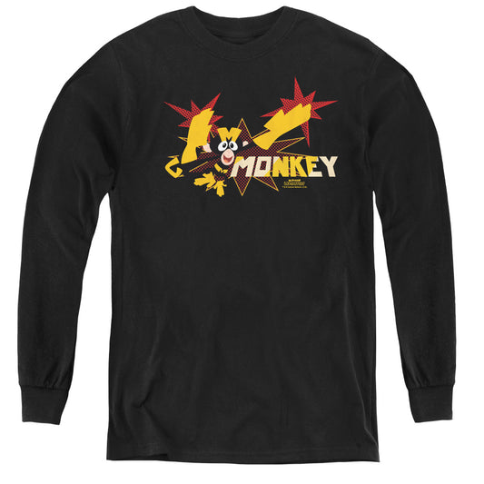 DEXTER'S LABORATORY : MONKEY L\S YOUTH BLACK XL