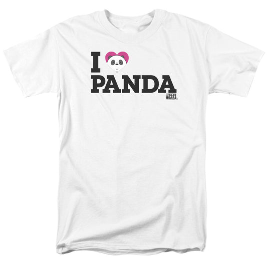 WE BARE BEARS : HEART PANDA S\S ADULT 18\1 White 2X