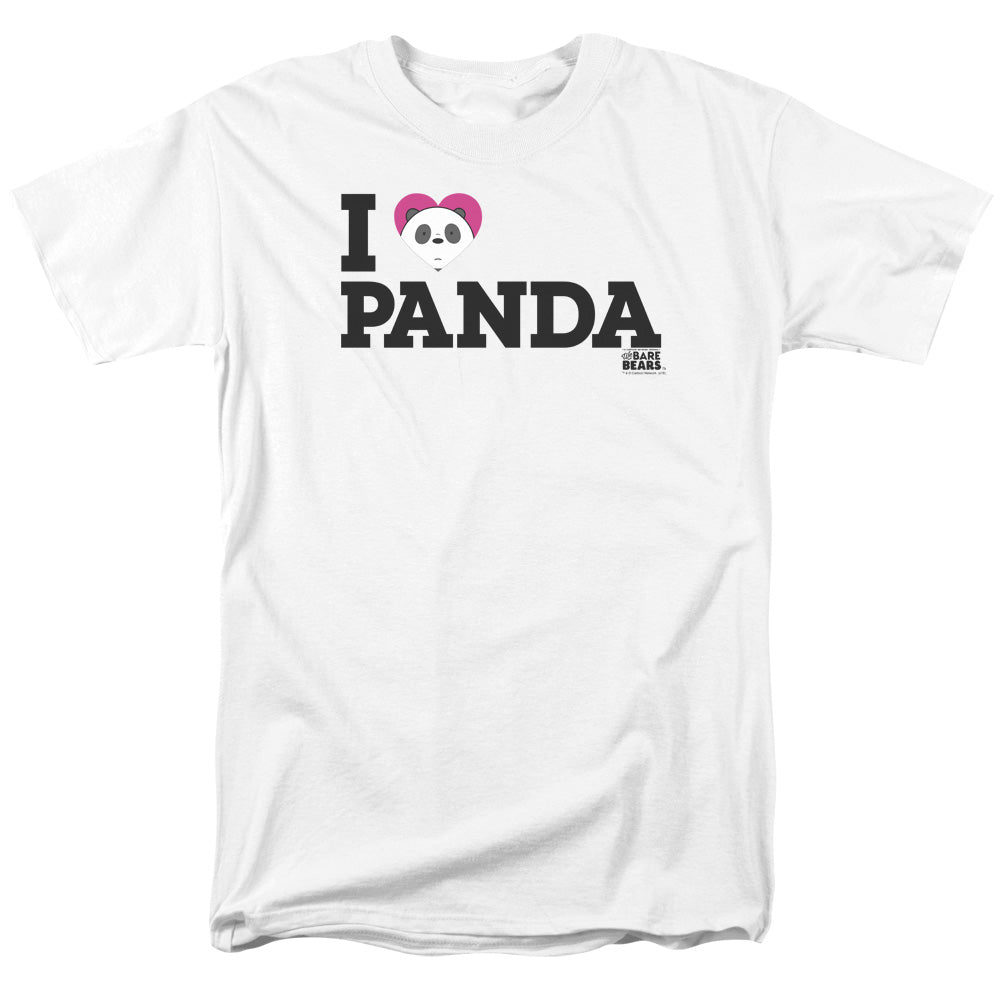 WE BARE BEARS : HEART PANDA S\S ADULT 18\1 White 4X