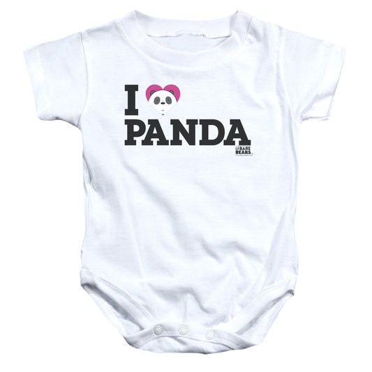 WE BARE BEARS : HEART PANDA INFANT SNAPSUIT White XL (24 Mo)