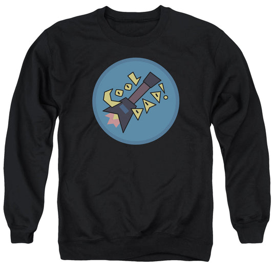 STEVEN UNIVERSE : COOL DAD ADULT CREW SWEAT Black 2X