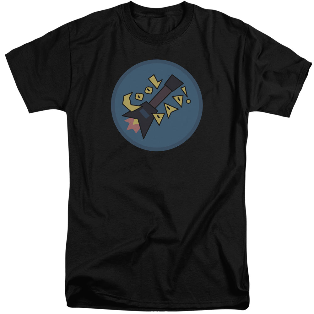 STEVEN UNIVERSE : COOL DAD ADULT TALL FIT SHORT SLEEVE Black 3X