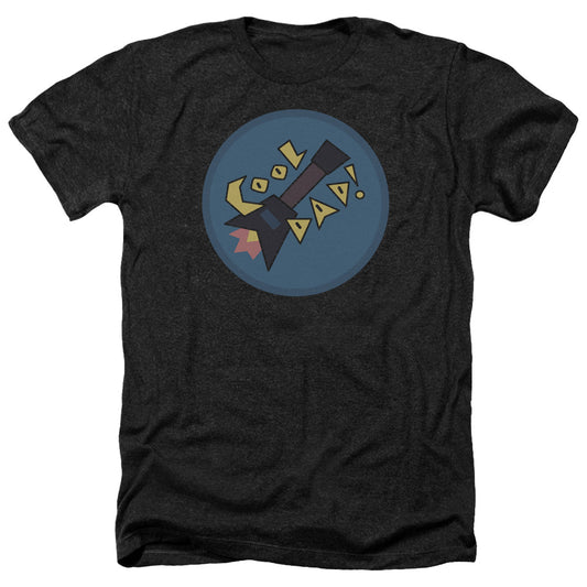 STEVEN UNIVERSE : COOL DAD ADULT HEATHER Black XL