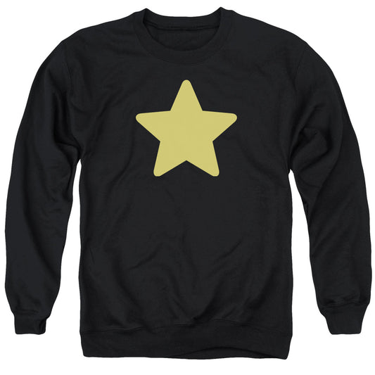 STEVEN UNIVERSE : GREG STAR ADULT CREW SWEAT Black 2X