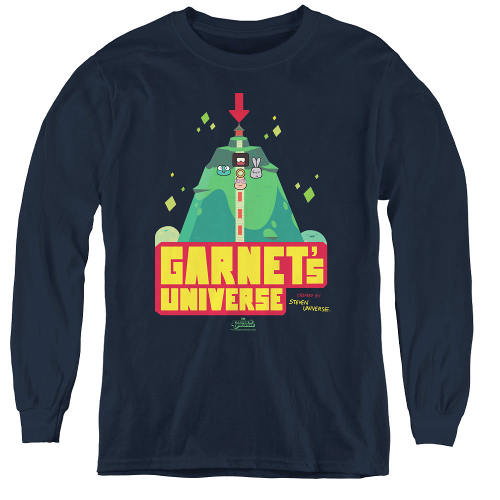 STEVEN UNIVERSE : GARNET'S UNIVERSE L\S YOUTH NAVY LG