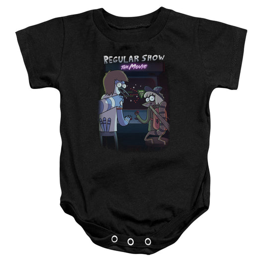 REGULAR SHOW : RS THE MOVIE INFANT SNAPSUIT Black LG (18 Mo)