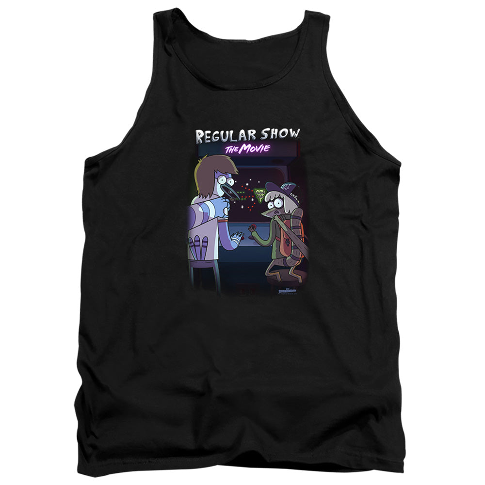 REGULAR SHOW : RS THE MOVIE ADULT TANK Black 2X