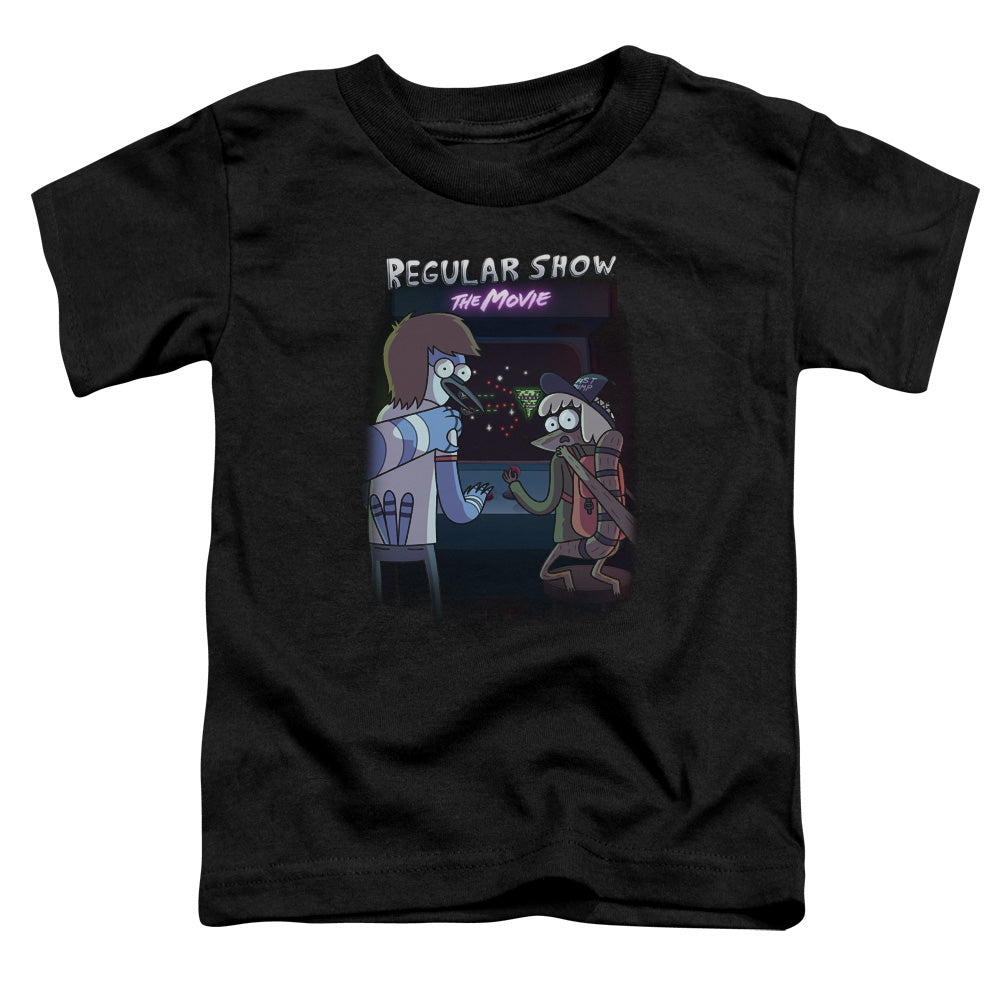 REGULAR SHOW : RS THE MOVIE S\S TODDLER TEE Black SM (2T)