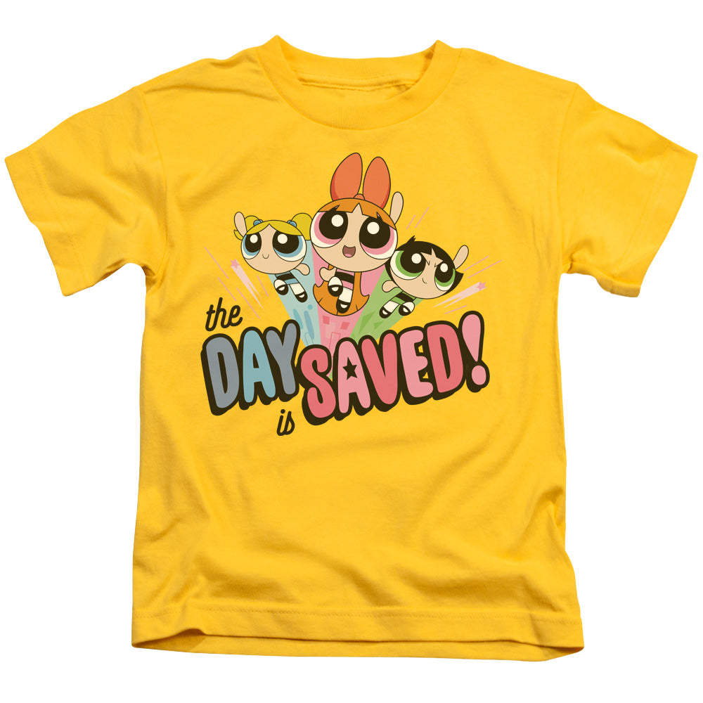 POWERPUFF GIRLS : THE DAY IS SAVED S\S JUVENILE 18\1 Yellow MD (5\6)