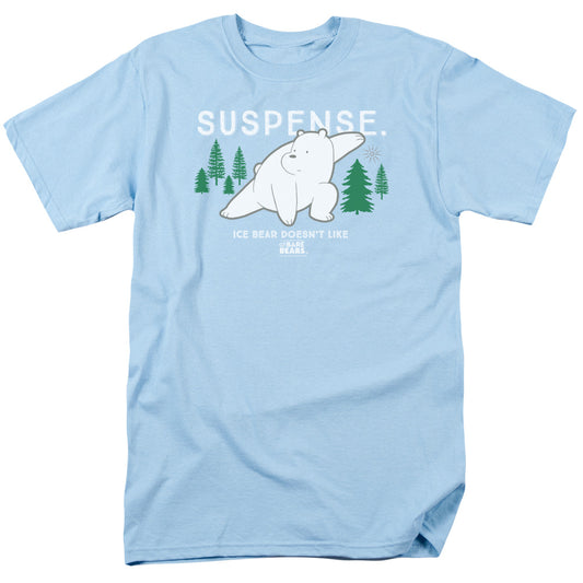 WE BARE BEARS : SUSPENSE S\S ADULT 18\1 Light Blue XL