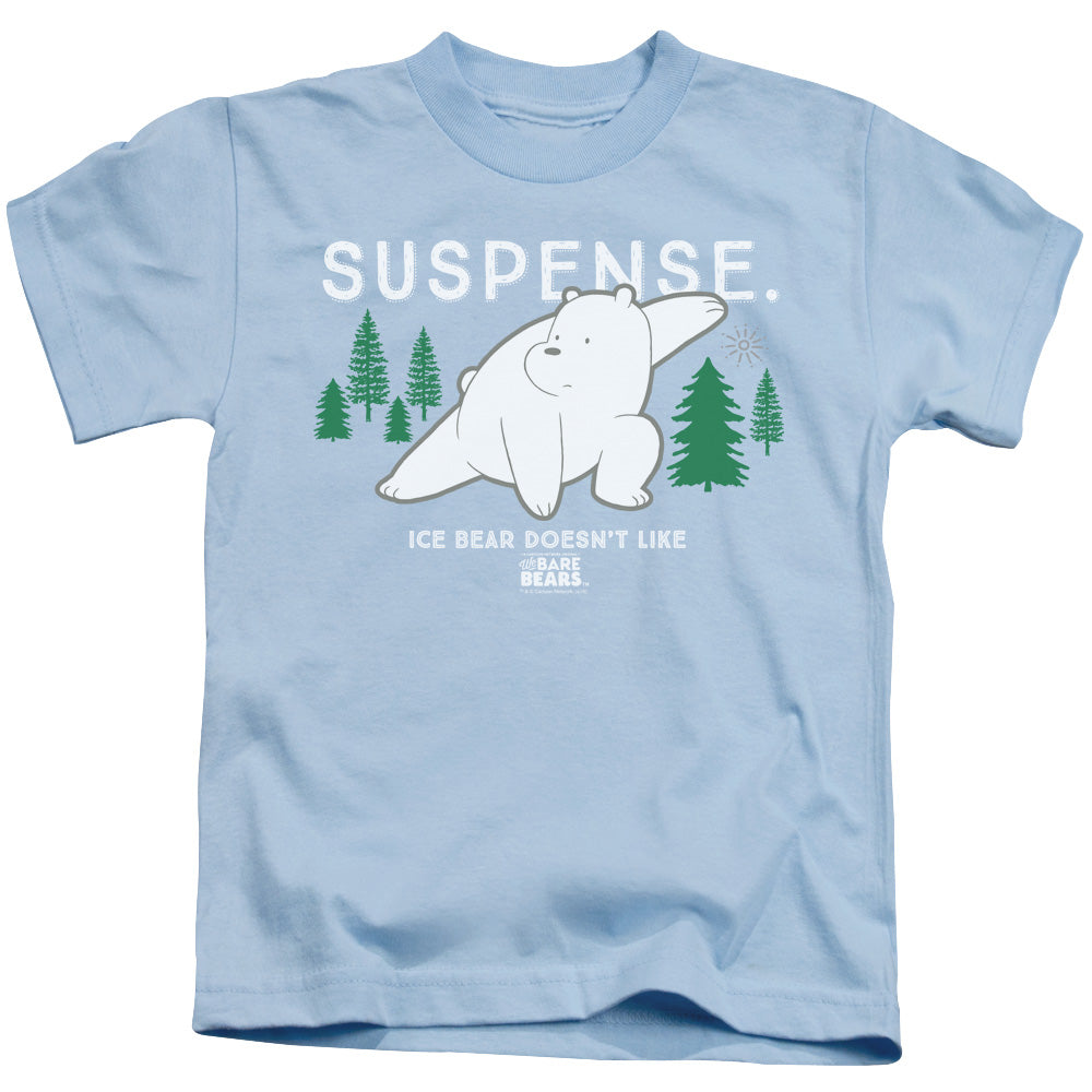 WE BARE BEARS : SUSPENSE S\S JUVENILE 18\1 Light Blue LG (7)