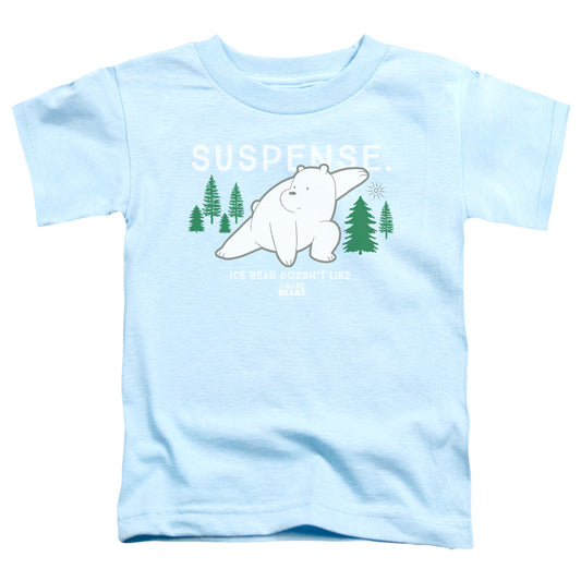 WE BARE BEARS : SUSPENSE S\S TODDLER TEE Light Blue LG (4T)