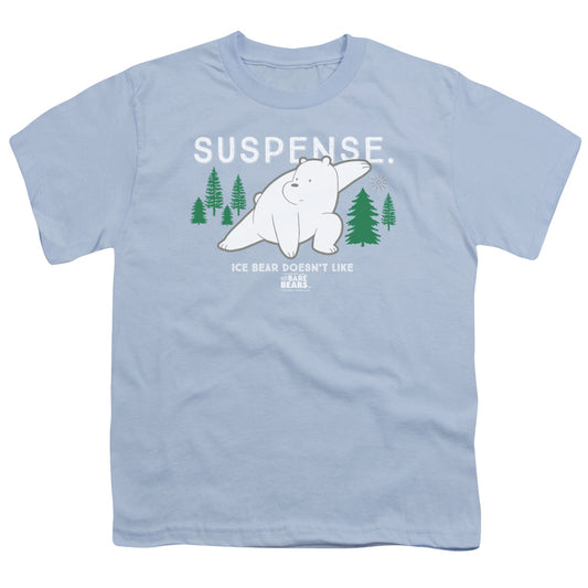 WE BARE BEARS : SUSPENSE S\S YOUTH 18\1 Light Blue LG