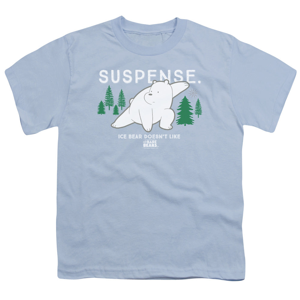 WE BARE BEARS : SUSPENSE S\S YOUTH 18\1 Light Blue SM