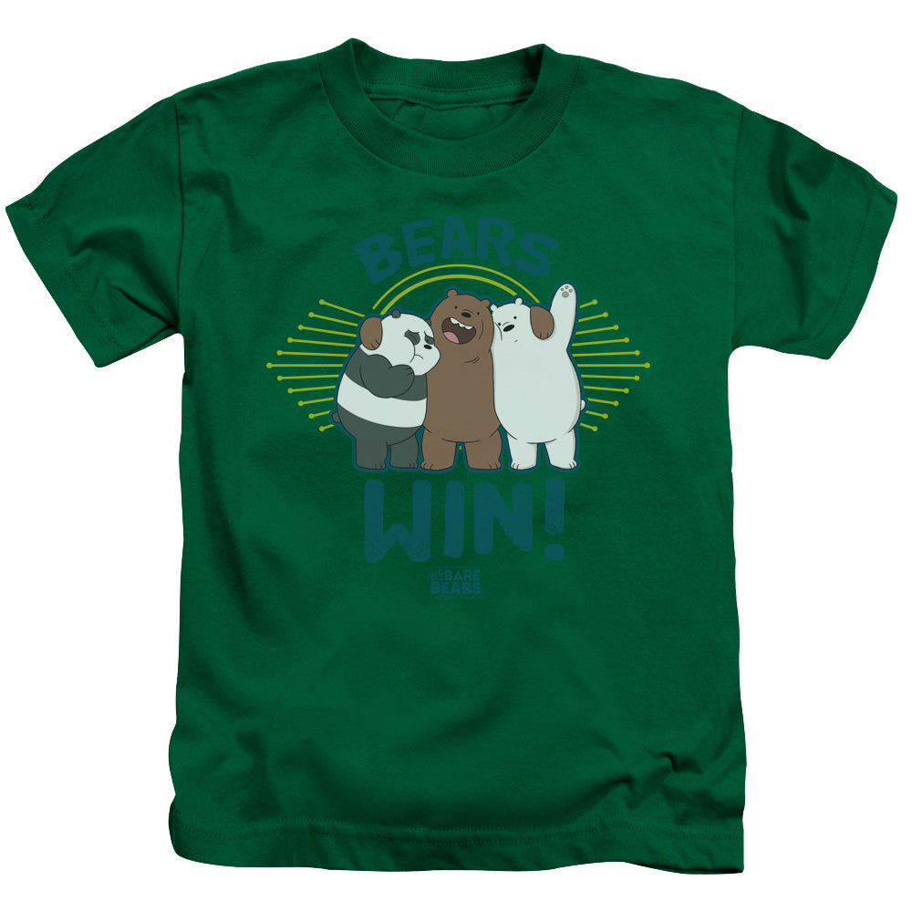 WE BARE BEARS : BEARS WIN S\S JUVENILE 18\1 Kelly Green MD (5\6)