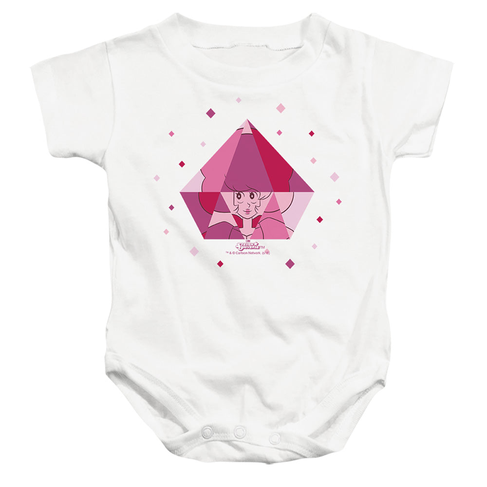 STEVEN UNIVERSE : PINK IN DIAMOND INFANT SNAPSUIT White LG (18 Mo)