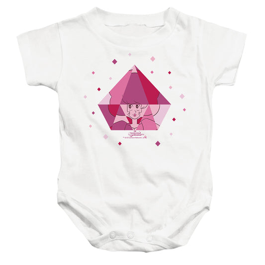 STEVEN UNIVERSE : PINK IN DIAMOND INFANT SNAPSUIT White LG (18 Mo)