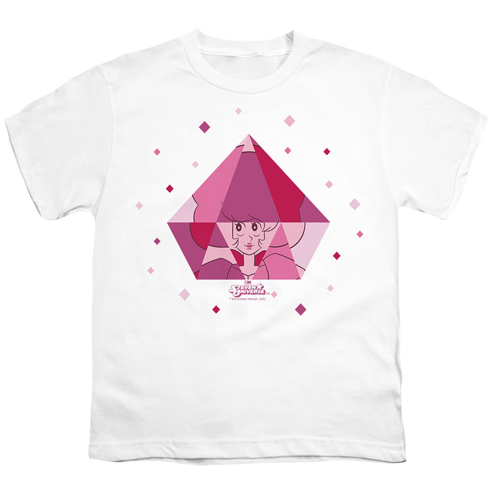 STEVEN UNIVERSE : PINK IN DIAMOND S\S YOUTH 18\1 White LG