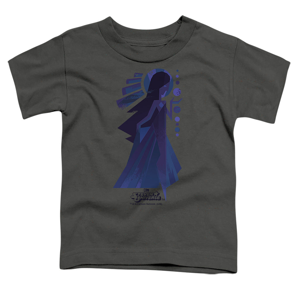 STEVEN UNIVERSE : BLUE DIAMOND MURAL S\S TODDLER TEE Charcoal LG (4T)