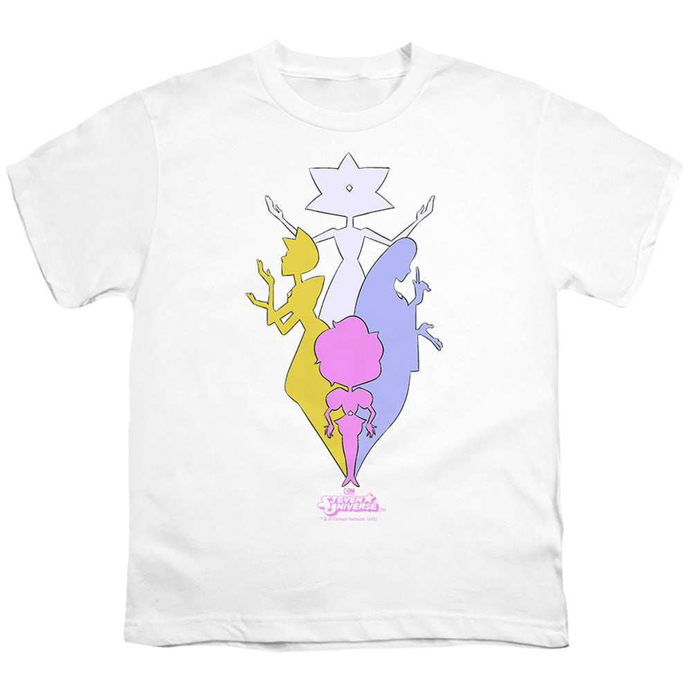 STEVEN UNIVERSE : THE DIAMONDS S\S YOUTH 18\1 White XL