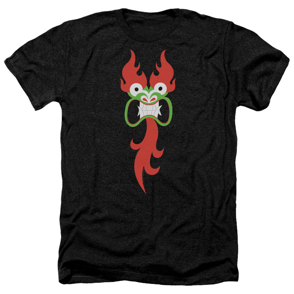 SAMURAI JACK : AKU FACE ADULT HEATHER Black MD