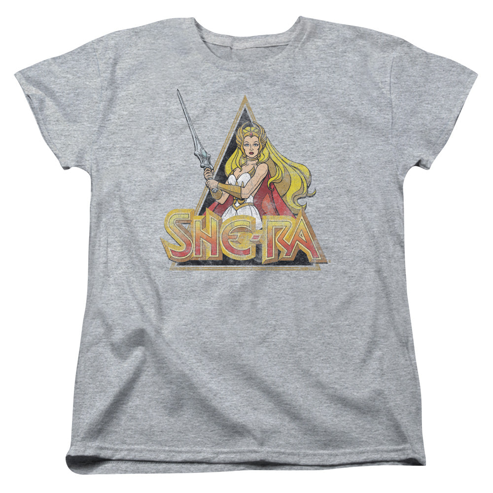 SHE-RA : ROUGH-RA S\S WOMENS TEE ATHLETIC HEATHER MD
