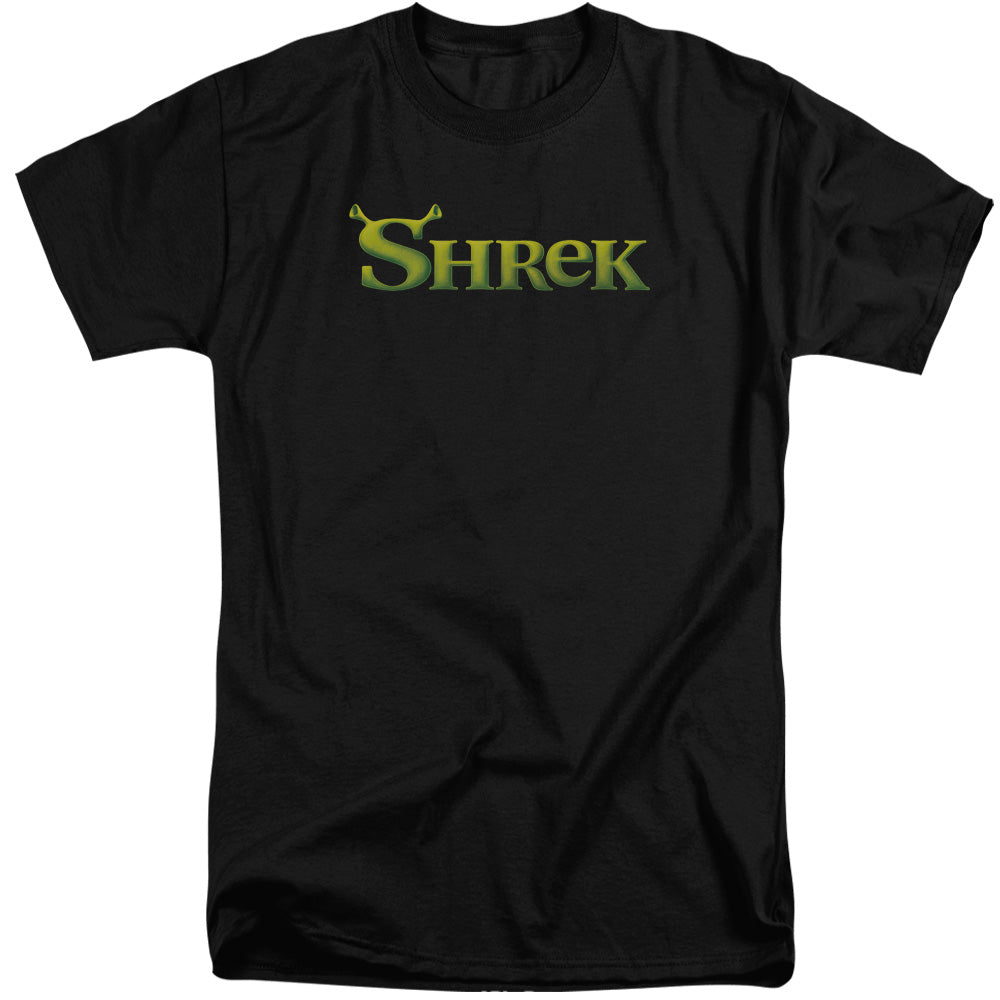 SHREK : LOGO S\S ADULT TALL BLACK 2X