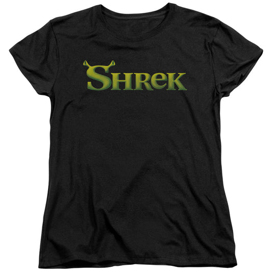 SHREK : LOGO S\S WOMENS TEE Black 2X