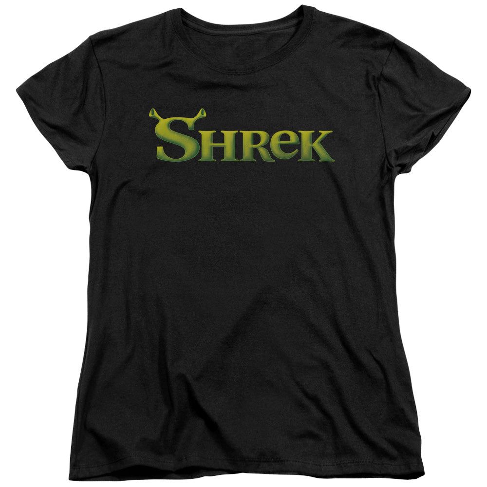 SHREK : LOGO S\S WOMENS TEE Black XL